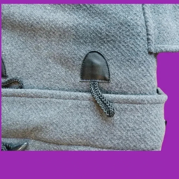 Banana Republic toggle pea coat size XS gray color - Picture 3 of 9